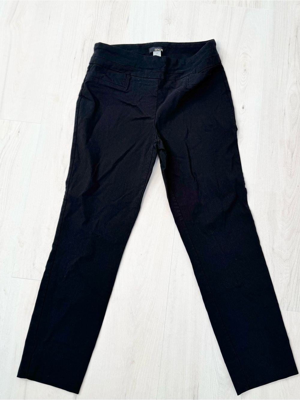 Renuar Black Tailored dress Pants size 6 Womens